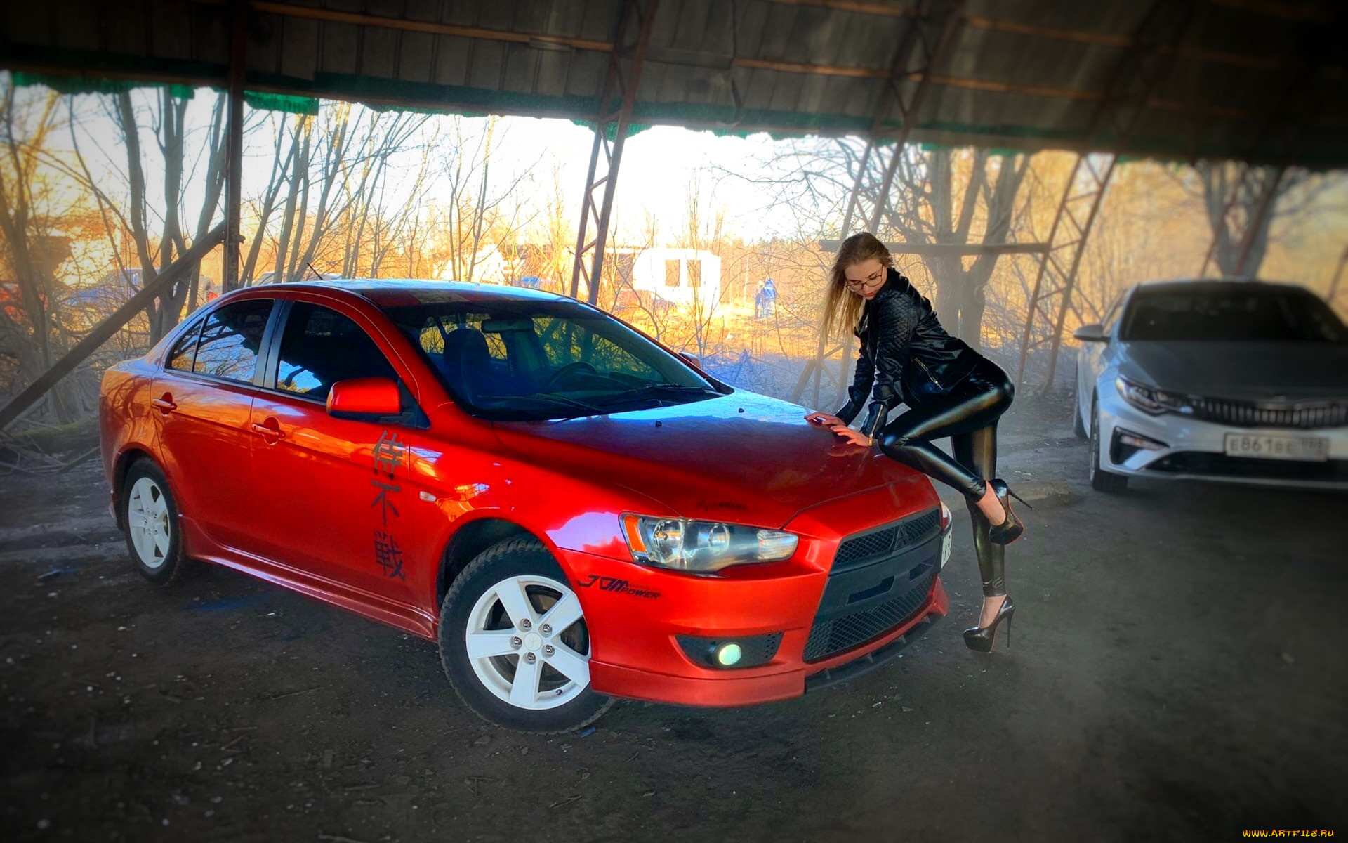 Mitsubishi Lancer 10 girl